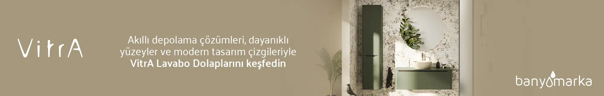 Kampanyalı İndirimli Lavabo Dolabı Modelleri